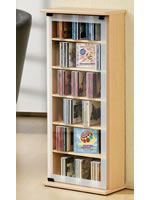 CD-Turm "Classic" f�r 150 CDs oder 65 DVDs